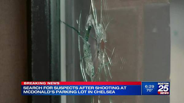 Search for suspects after shooting at McDonald's parking lot in Chelsea
