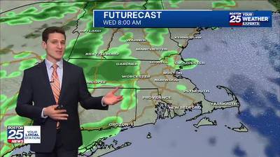 Boston 25 Tuesday early evening weather