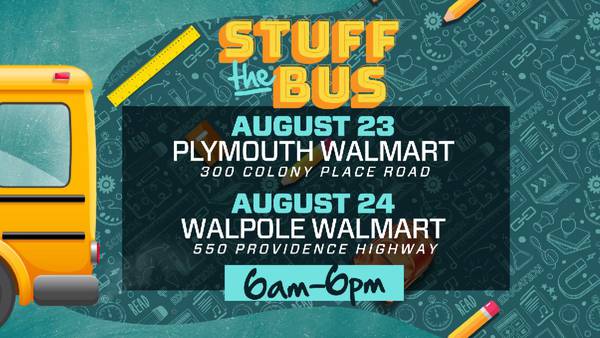 Stuff the Bus! Boston 25 is helping local schools and students in need