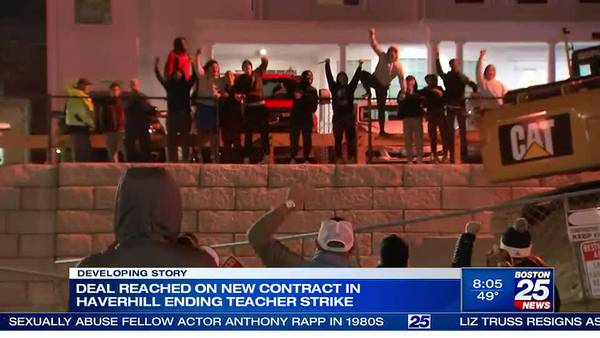 Students return to classroom Friday as tentative agreement reached to end Haverhill teacher strike 