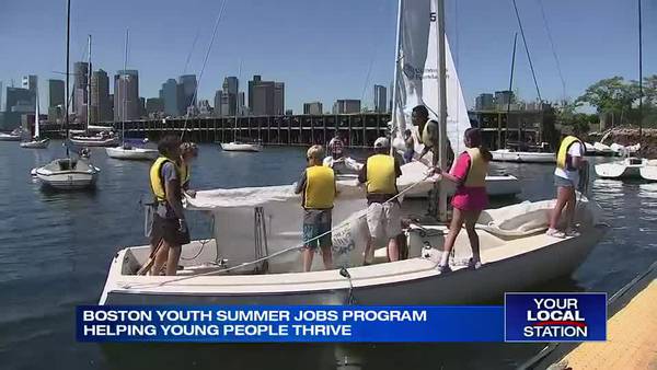 Expanded Boston summer jobs program is keeping more young people busy