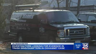 25 Investigates: Trash trailers impounded in connection to missing Cohasset woman investigation