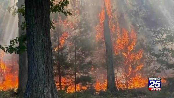 Smoldering concern: Wildfires threatening Mass. despite recent rain