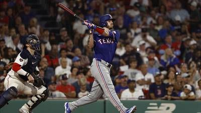 Late homers by Wyatt Langford, Jonah Heim lead Rangers to come-from-behind 9-7 win over Red Sox