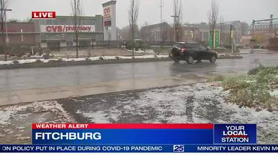 Fitchburg sees first snowfall of the season