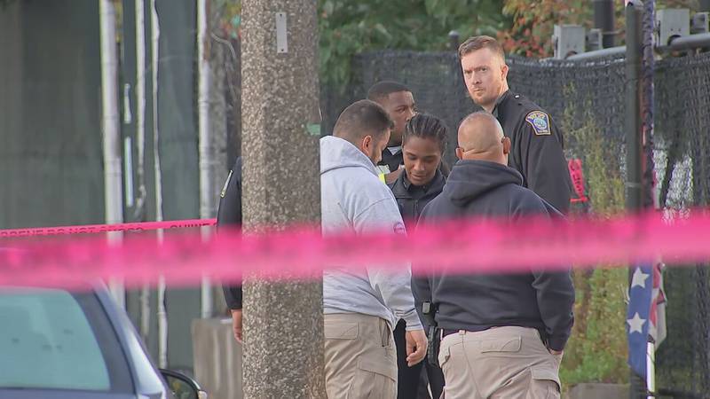 Assault investigation underway in Boston's Roxbury neighborhood.