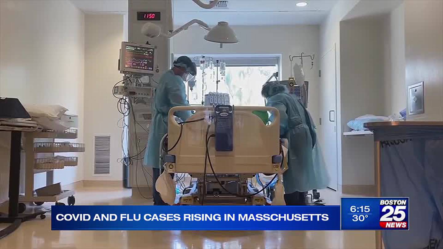 疾病季节：马萨诸塞州COVID-19和流感病例增加