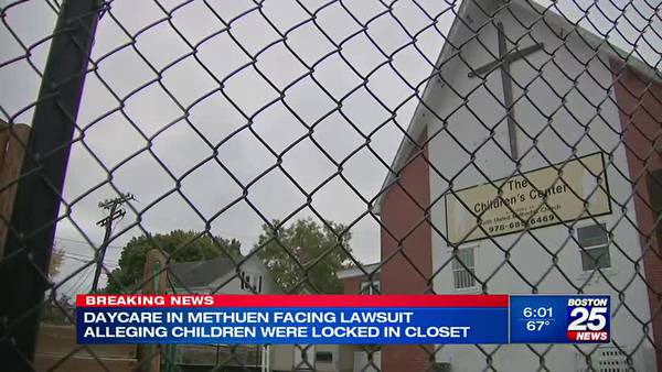 Young boys locked in dark closet, hit with ‘teacher’s stick’ at Methuen daycare, lawsuit alleges