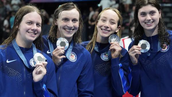 Ledecky wins record 13th medal with a silver. Summer McIntosh and Kate Douglass strike gold