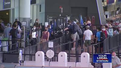 TSA brings busiest day at the airport since start of pandemic