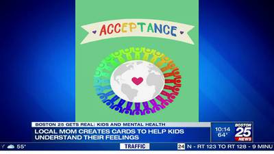 Local mom creates cards to help kids understand their feelings and deal with mental health