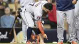 COPY OF Jose Altuve ejected for removing shoe and sock while arguing non-call