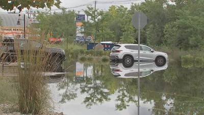 Officials: Avoid walking in standing water in flooded areas due to contamination risks