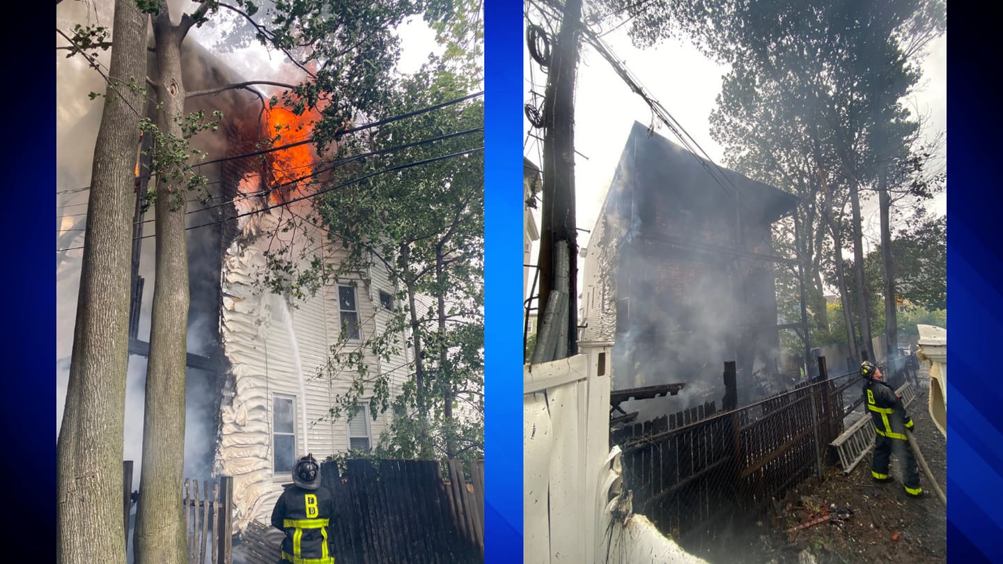 Firefighters battle six-alarm blaze that spread to multiple houses, including former Wahlberg home