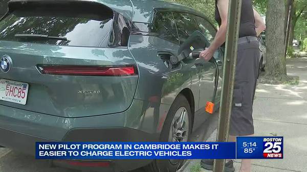 Cambridge launches pilot program to expand access to electric vehicle chargers
