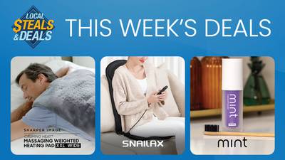 Local Steals & Deals: Self-Care at Home with Mint, Calming Heat XXl, and Snailax