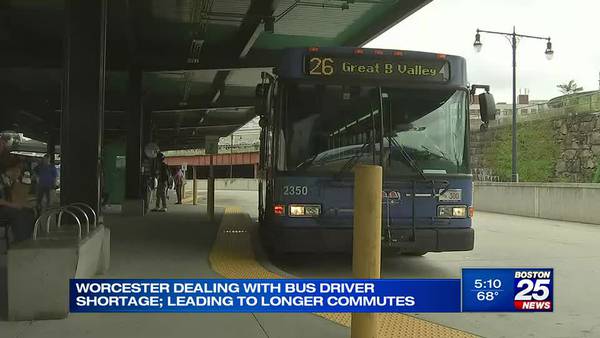 Shortage of Worcester bus drivers causing delays