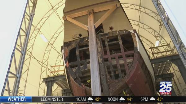 PRESERVING HISTORY: Mayflower II undergoing major renovation in Conn.