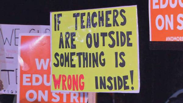 No school Wednesday for Woburn students as the teacher strike continues into 3rd day