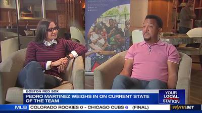 Boston 25 sits down with Red Sox legend Pedro Martinez