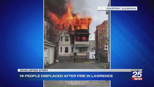 Lawrence family describes intense moments when running out of their burning home