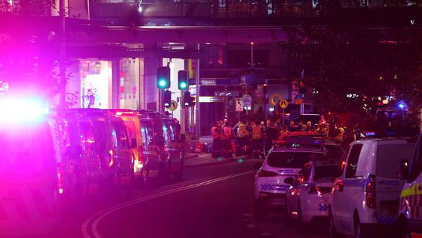Photos: Multiple people killed in stabbing at an Australian shopping mall 