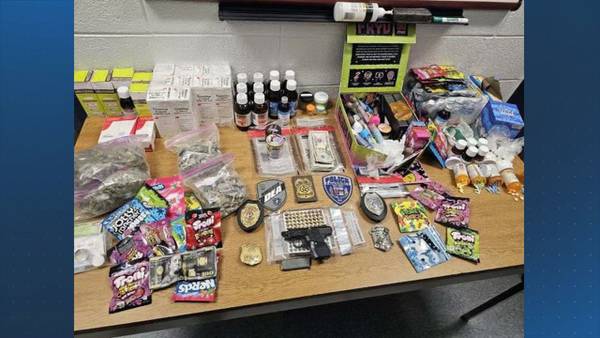 Police: Father-son duo arrested on slew of gun and drug charges in Blackstone