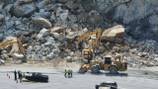 Worker dead after rock ledge collapses on excavator at industrial site in Sterling, DA says