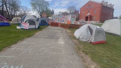 Tufts University says days are numbered for  pro-Palestinian encampment on campus
