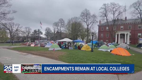 Tufts protesters pressured to move encampments before graduation