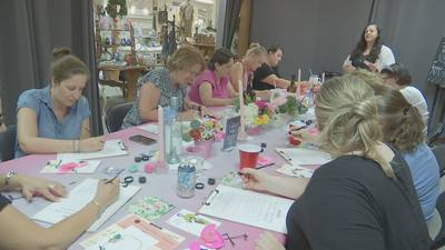 Sip & Script: Local classes teach calligraphy while pouring wine