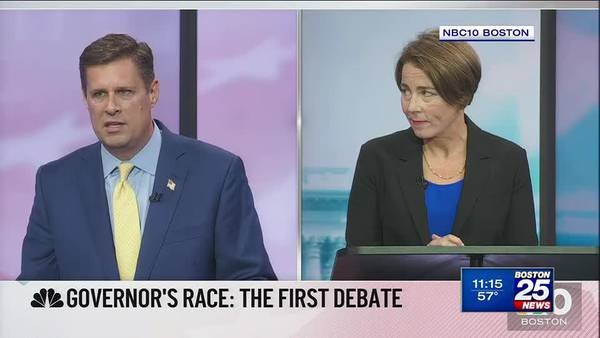 Healey, Diehl square off in first gubernatorial debate for Mass. governor