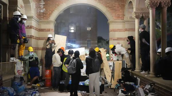 Police dismantle UCLA encampment; Biden says Americans must respect the rule of law
