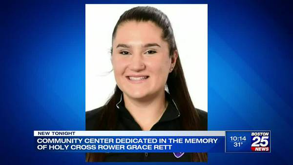 New facility honors Holy Cross Rower, killed in crash two years ago