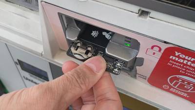 Can a new device help catch credit card skimmers at local businesses?