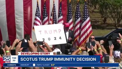 Supreme Court decision on Trump immunity expected Monday