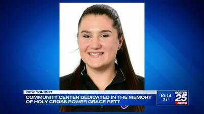 New facility honors Holy Cross Rower, killed in crash two years ago