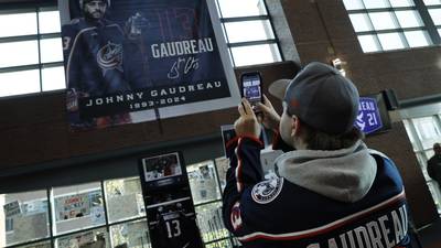 For Johnny and Matthew: Blue Jackets play their home opener with Gaudreaus in mind