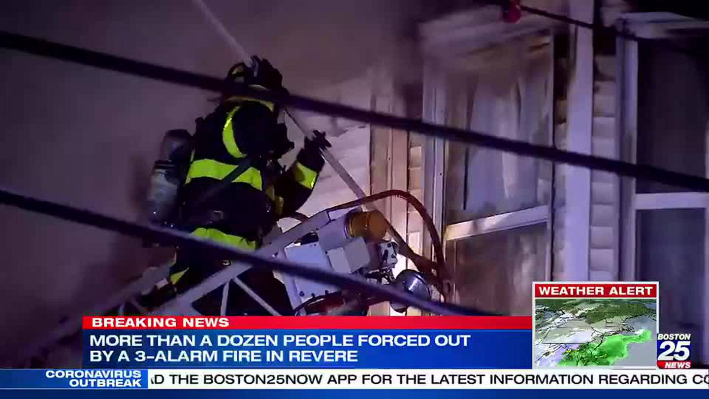 1 firefighter injured after backtoback fires in Revere, more than a