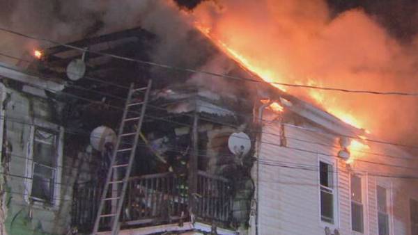 Person jumps from 3rd-floor window to escape raging Brockton blaze 