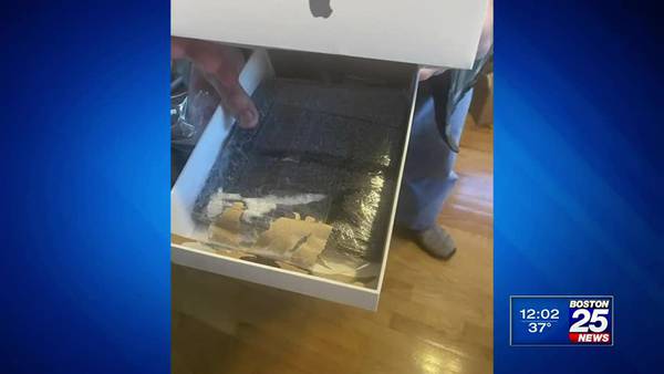 Billerica man finds roofing shingles in iPad bought at Target