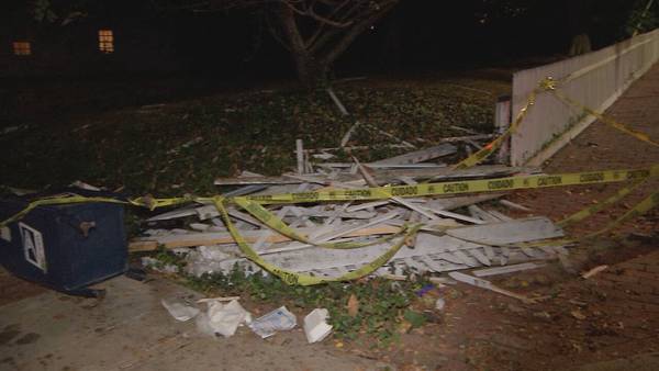 Pedestrian injured by debris after rollover crash in Cambridge, police say