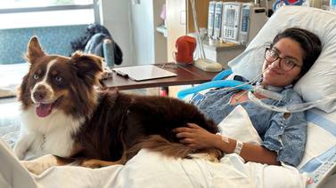 Travel nurse struck by lightning in Dorchester reunited with dog & family