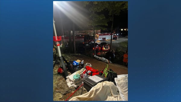 11-year-old boy rescued after being stuck between two large boulders for 9 hours in New Hampshire