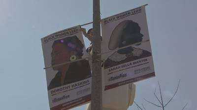 Black women leaders honored with street pole banners in Grove Hall 