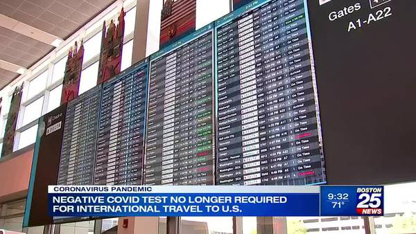 CDC lifts negative testing requirement for international travelers