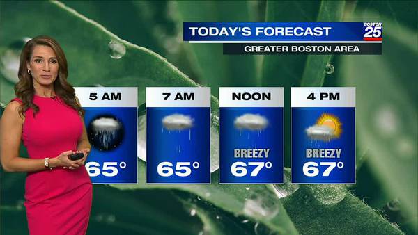 Boston 25 Morning Forecast