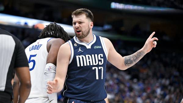 Luka Doncic fined $35K by NBA for money gesture toward official during controversial Mavericks-Warriors game