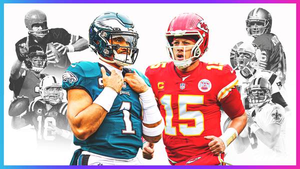 Super Bowl LVII features the top-two MVP vote-getters in Patrick Mahomes and Jalen Hurts