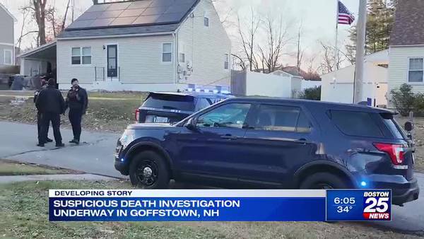 Authorities investigating suspicious death of woman inside New Hampshire home
